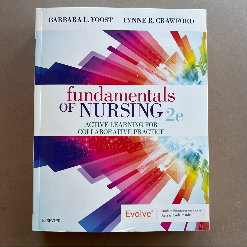 3/$18 Fundamentals of Nursing 2e Textbook